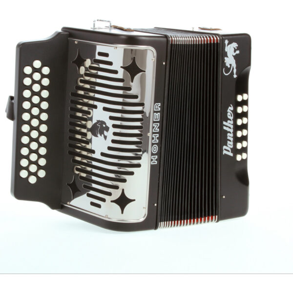Acordeón Hohner A-4800-GCF Panther Negro mate (Outlet)
