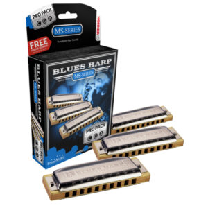 Propack 3 ArmÃ³nicas Hohner Blues Harp A/C/G 5330xp