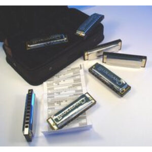 Maletin 7 ArmÃ³nicas Hohner Blues Starter Set 91105
