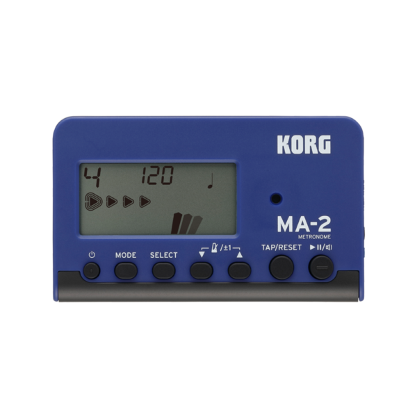 MetrÃ³nomo Korg MA-2 - Azul y Negro