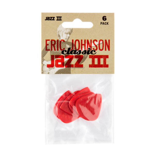 Bolsa 6 PÃºas Dunlop 47PEJ-3N Jazz III Eric Johnson
