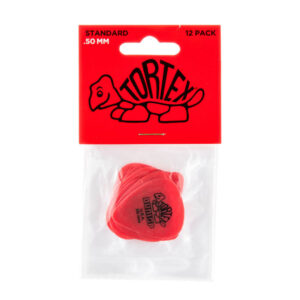 Bolsa 12 PÃºas Dunlop 418P-050 Tortex Standard 0.50mm Pickers