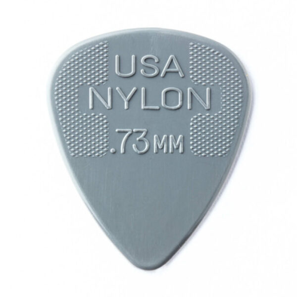 Bolsa 12 PÃºas Dunlop 44P-073 Nylon Standard 0.73mm Pickers