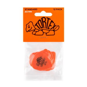 Bolsa 12 PÃºas Dunlop 418P-060 Tortex Standard 0.60mm Pickers
