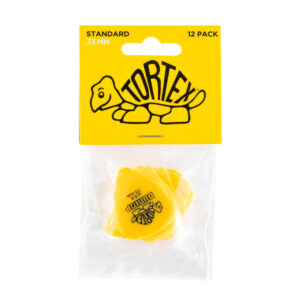 Bolsa 12 PÃºas Dunlop 418P-073 Tortex Standard 0.73mm Pickers