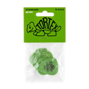 Bolsa 12 PÃºas Dunlop 418P-088 Tortex Standard 0.88mm Pickers