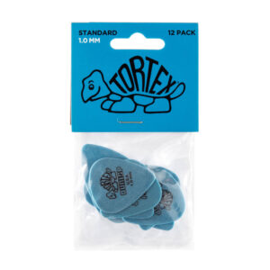 Bolsa 12 PÃºas Dunlop 418P-100 Tortex Standard 1.00mm Pickers
