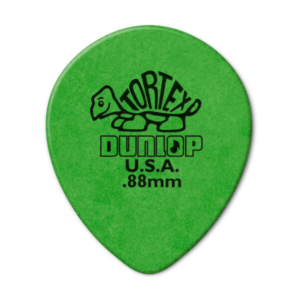 Bolsa 72 PÃºas Dunlop 413R-088 Tortex Teardrop 0.88mm