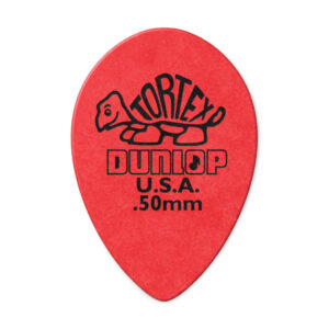 Bolsa 36 PÃºas Dunlop 423R-050 Tortex Small Teardrop 0.50mm