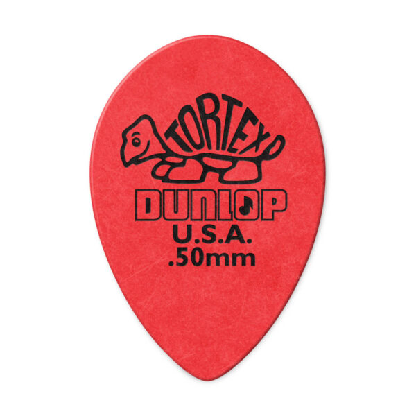 Bolsa 36 PÃºas Dunlop 423R-050 Tortex Small Teardrop 0.50mm