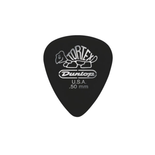 Bolsa 72 PÃºas Dunlop 488R-060 Tortex Pitch Black Standard 0.60mm