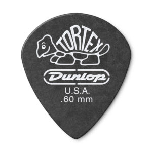Bolsa 72 PÃºas Dunlop 482R-060 Tortex Pitch Black Jazz 0.60mm