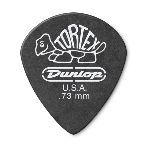 Bolsa 72 PÃºas Dunlop 482R-073 Tortex Pitch Black Jazz 0.73mm