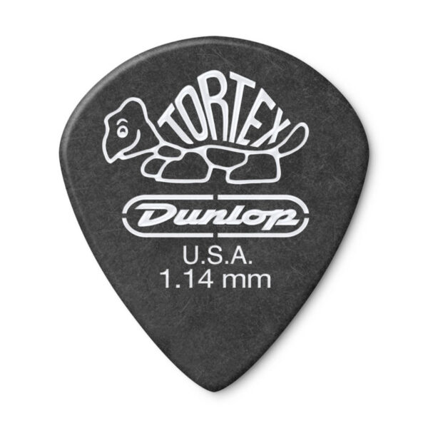 Bolsa 72 PÃºas Dunlop 482R-114 Tortex Pitch Black Jazz 1.14mm