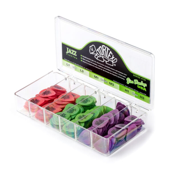 Caja 216 PÃºas Dunlop 4720 Tortex Jazz