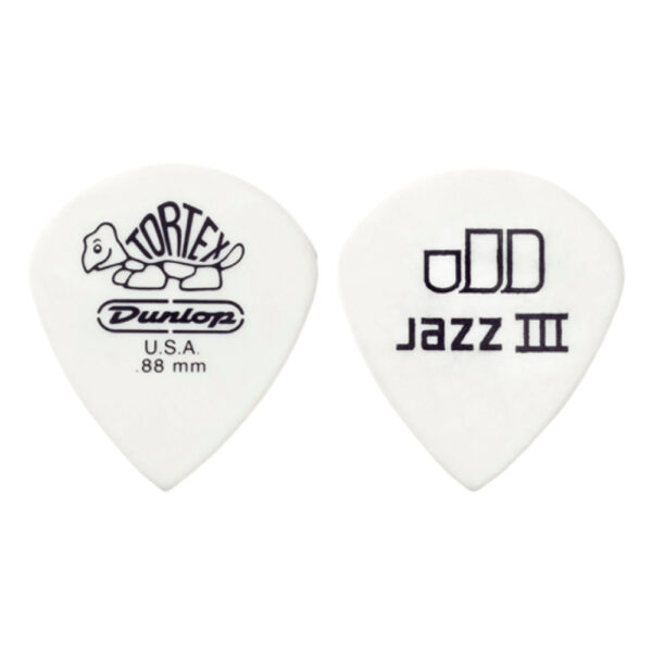 Bolsa 12 PÃºas Dunlop 478P-150 Tortex White Jazz III 1.50mm Pickers