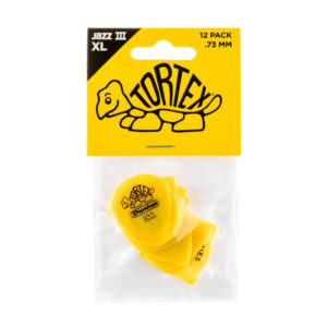 Bolsa 12 PÃºas Dunlop 498P-073 Tortex Jazz III Xl 0.73mm Pickers