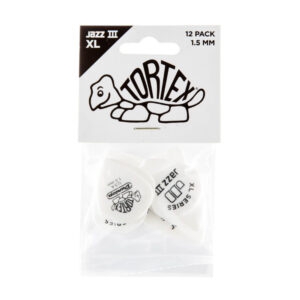 Bolsa 12 PÃºas Dunlop 498P-150 Tortex Jazz III Xl 1.50mm Pickers