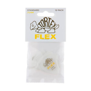 Bolsa 12 PÃºas Dunlop 428P-073 Tortex Flex Standard 0.73mm Pickers