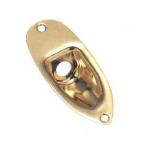 Placa Entrada Jack Gotoh Dorada JCS-1-GG