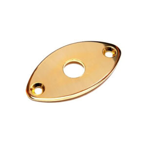 Placa Entrada Jack Gotoh Dorada JCB-2-GG