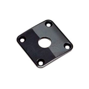 Placa Entrada Jack Gotoh Cosmo Negro JCB-4-CK