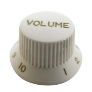 BotÃ³n Gotoh Stratocaster KW-240V-W Volumen Blanco