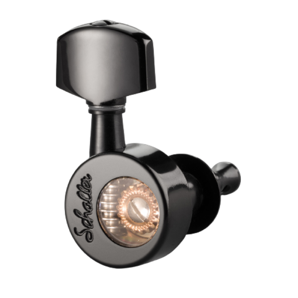 Clavijero ElÃ©ctrica Schaller Da Vinci Negro 3L/3R 10100423