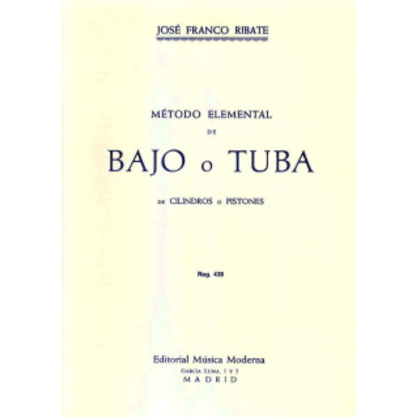 MÃ©todo Bajo o Tuba Franco Ribate
