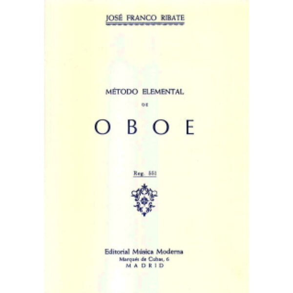 MÃ©todo Oboe Franco Ribate