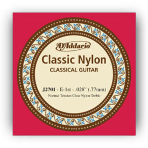 Cuerda 2Âª Guitarra ClÃ¡sica D'Addario Student J-2702 TensiÃ³n Normal