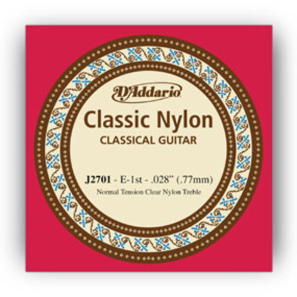 Cuerda 2Âª Guitarra ClÃ¡sica D'Addario Student J-2702 TensiÃ³n Normal