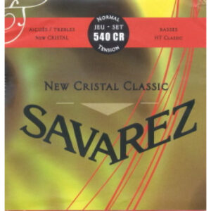Juego Savarez ClÃ¡sica New Cristal Classic Roja 540-CR