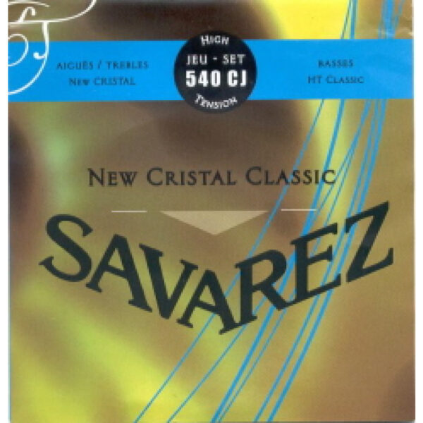 Juego Savarez ClÃ¡sica New Cristal Classic Azul 540-CJ