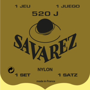 Juego Savarez ClÃ¡sica Carta Amarilla 520-J