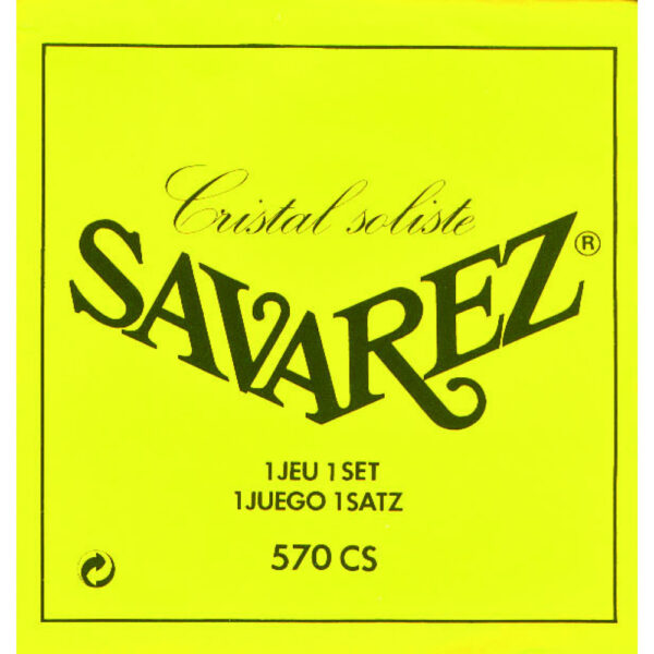 Juego Savarez ClÃ¡sica Cristal Soliste 570-CS