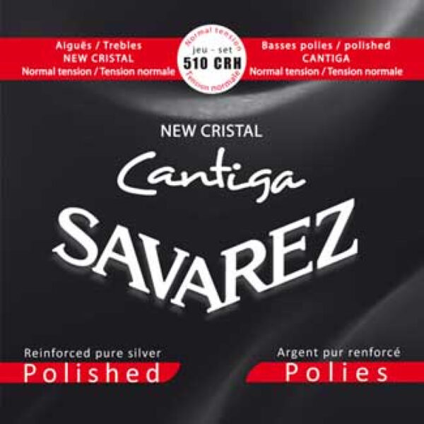 Juego Savarez ClÃ¡sica New Cristal Cantiga Roja 510-CRH