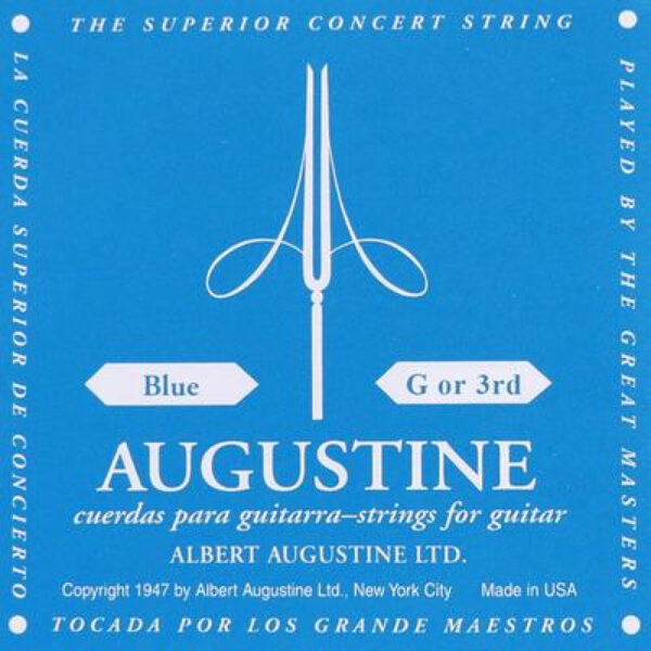Cuerda 3Âª Guitarra ClÃ¡sica Augustine Azul