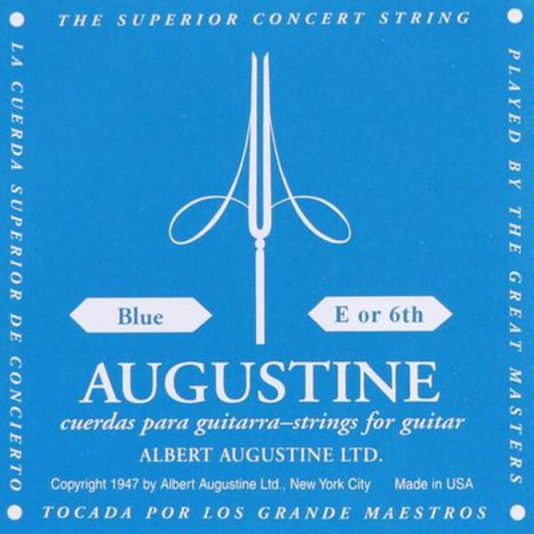 Cuerda 6Âª Guitarra ClÃ¡sica Augustine Azul