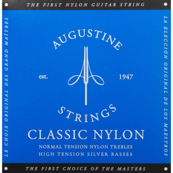 Juego Cuerdas Guitarra ClÃ¡sica Augustine Azul