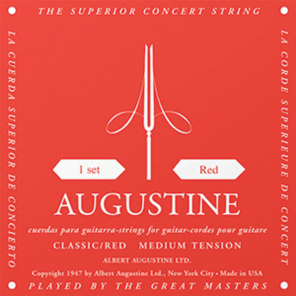 Cuerda 6Âª Guitarra ClÃ¡sica Augustine Roja