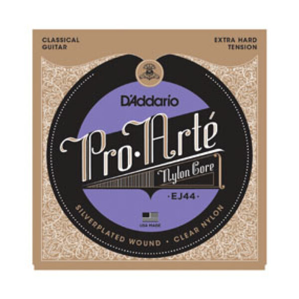 Juego Cuerdas Guitarra ClÃ¡sica D'Addario EJ-44 TensiÃ³n Extra Fuerte