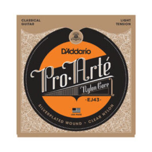 Juego Cuerdas Guitarra ClÃ¡sica D'Addario EJ-43 TensiÃ³n Suave
