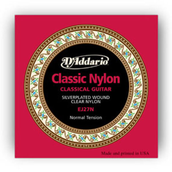 Juego Cuerdas Guitarra ClÃ¡sica D'Addario EJ-27N Student