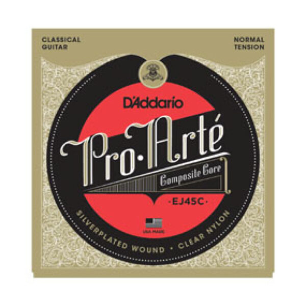 Juego Cuerdas Guitarra ClÃ¡sica D'Addario EJ-45C Composite Normal