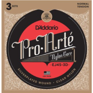 Juego Cuerdas Guitarra ClÃ¡sica D'Addario EJ-45-3D TensiÃ³n Normal