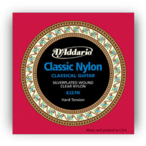 Juego Cuerdas Guitarra ClÃ¡sica D'Addario Student EJ-27H TensiÃ³n Fuerte