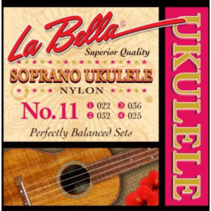 Juego Cuerdas Ukelele Soprano La Bella 11