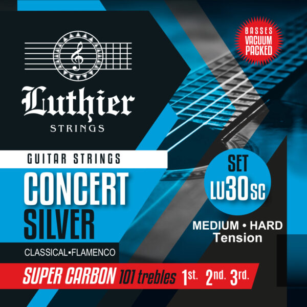 Juego Cuerdas Luthier 30 Super Carbon ClÃ¡sica LU-30SC