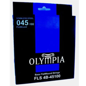 Juego Olympia Flatwound Bajo FLS (045-100)